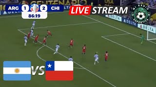 EN VIVO  ARGENTINA VS CHILE  COPA AMERICA GRUPO A [upl. by Whitford682]