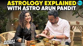 Understanding Astrology Over Sunday Brunch with Astrologer Arun Pandit  Ep 133  Curly Tales [upl. by Olatha]