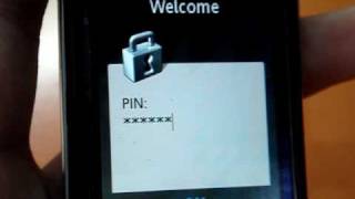 Sony Ericsson C510 with Xperia X10 startup [upl. by Ikkela]