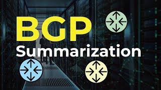 BGP Summarization For CCNPCCIE [upl. by Eidnak]