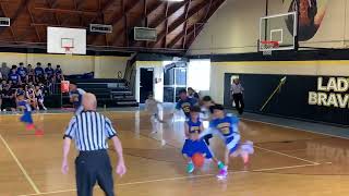 Jo Nelson Braves Basketball 112023 7th Grade Part 1 [upl. by Dorrie]