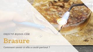 Comment savoir si la brasure a coulé partout  1830 [upl. by Adarbil]