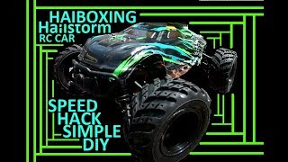 HAIBOXING RC Cars Hailstorm SPEED HACK 4WD 118 Scale Electric Waterproof Truggy [upl. by Haodnanehs59]