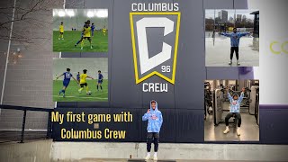 My first soccer game with Columbus Crew [upl. by Reyem289]