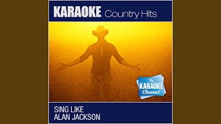 Tropical Depression Sing Like Alan Jackson Karaoke Version [upl. by Anim]