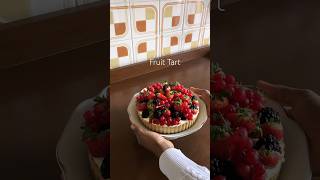 Fruit Tart tartdesserts dessertbakerypasty [upl. by Jacenta]