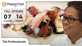 Squid Ink Risotto  MasterChef UK The Professionals  S07 EP14 [upl. by Meletius]