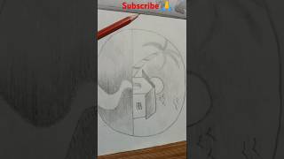 New drawing in circle ⭕shading art drawing ❤️ pleasesubscribemychannel 😊🙏🙏❤️❤️ [upl. by Ricardama]