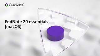 A class recording EndNote 20 essentials macOS [upl. by Moreno]