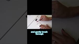 How to Separate Stuck Eyelash Extensions shorts eyelashextensions beauty lashextensions [upl. by Sletten]