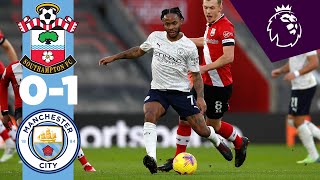 HIGHLIGHTS  SOUTHAMPTON 01 MAN CITY  RAHEEM STERLING [upl. by Boucher]