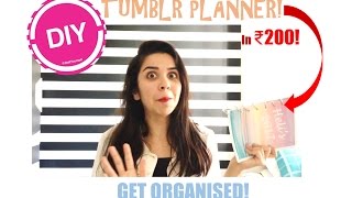 THE BEST TUMBLR PLANNER  2017 ORGANISER DIY  Heli [upl. by Ardnal]