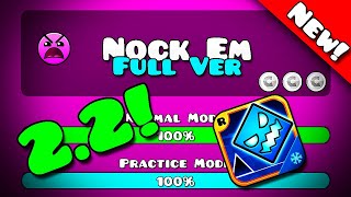 Geometry Dash Meltdown – “Viking Arena” 100 Complete All Coins  GuitarHeroStyles [upl. by Akeret]