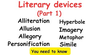 literary devices figure of speech linguistics literature [upl. by Garrard331]