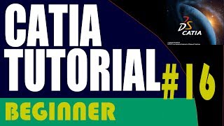 16 CATIA Beginner Tutorial Break [upl. by Fiertz]