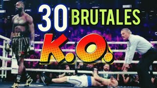 3 Top 30 Brutales Knockouts los mejores de la Historia parte 3 [upl. by Ardenia]