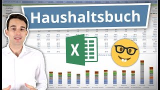 Excel Haushaltsbuch erstellen amp führen  Anleitung inkl Vorlage 📊 [upl. by Honey]