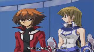 YuGiOh GX Season 4 Episode 5 Ready Tag Duel With Evil White Ranger Theme [upl. by Edouard]