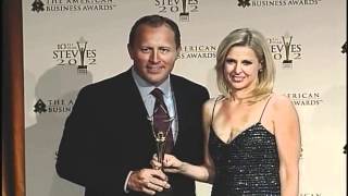 Patrick Byrne of Overstockcom Wins a Gold Stevie Award at The 2012 American Business Awards [upl. by Margetts]