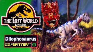 Jurassic Park Toys TLW Series 1  Dilophosaurus Review [upl. by Asnarepse]