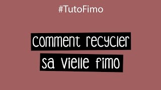 Tuto Fimo  la méthode infaillible pour ramollir la vieille pâte fimo inutilisable [upl. by Sedrul]