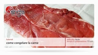 Come congelare la carne [upl. by Bess]