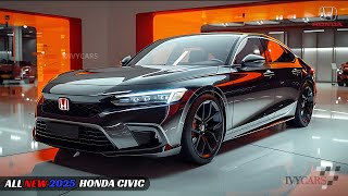 New 2025 Honda Civic Unveiled  The Most Affordable Car With Great Performance [upl. by Aniv]