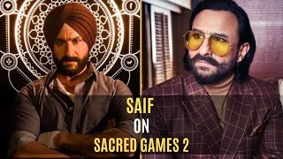 Saif Ali Khan not happy with response for Sacred Games Season 2  SpotboyE [upl. by Llednol100]