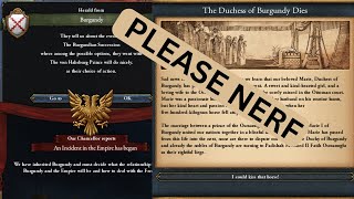 Responding To  PDX Please NERF The Burgundian Inheritance  EU4 135 [upl. by Aihsel393]