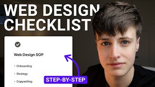 Complete Web Design Checklist SOP  Start to Finish [upl. by Ahtibbat]