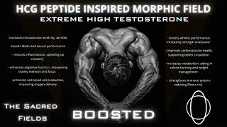 Extreme Testosterone Boost HCG Peptide Morphic Field [upl. by Intihw247]