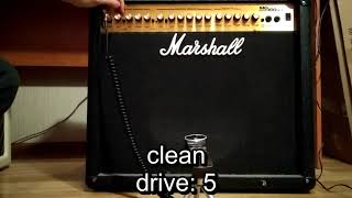 Marshall MG100DFX demo [upl. by Duleba]