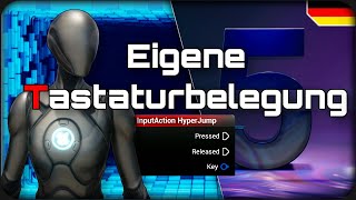 Eigene Tastaturbelegung erstellen  Unreal Engine für Anfänger  UE5 Basics  Unreal Engine 5 German [upl. by Salmon]