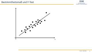 Regression Bestimmtheitsmaß und FTest  Theorie [upl. by Deny]