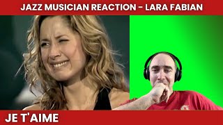 So emotional Lara Fabian Reaction to Je taime [upl. by Johannessen]