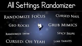 Hollow Knight Randomizer With Every Setting On [upl. by Princess]