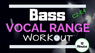 BASS Vocal Workout  Exercises to Strengthen Your Bass Range [upl. by Penn]