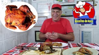 FRANGO ASSADO IGUAL DE PADARIA🍗🍗 [upl. by Hedva]