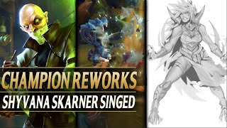 SHYVANA REWORK CONFIRMED ARCANE VGU NEW SKARNER GAMEPLAY  League of Legends [upl. by Jobey]