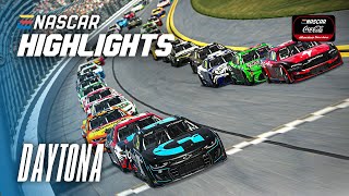 iRacing at Daytona Race Highlights eNASCAR CocaCola iRacing Series [upl. by Fini]