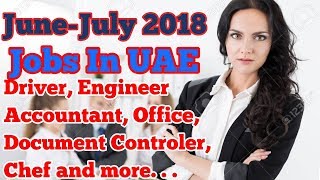 All jobs in Dubai  New jobs for Indian pakistanis  Salary 3000 to 5000 [upl. by Ezitram]