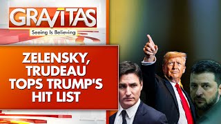 Zelensky Trudeau Tops Trumps Hit List EU On His Twist List  Gravitas  WION [upl. by Dorrahs]