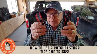 How to Use a Ratchet Strap  Tips and Tricks [upl. by Wertz]