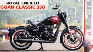 New Royal Enfield Goan Classic 350 Bobber Launched [upl. by Yecac]