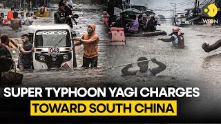 Super Typhoon Yagi makes landfall in Chinas Hainan province over 400000 evacuated WION Originals [upl. by Aserret784]