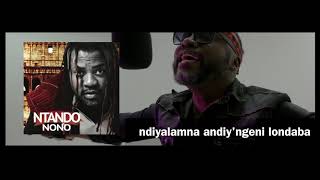 NTANDO Official LYRIC Video NGAPHANDLE KWAKHO [upl. by Rosalinde]