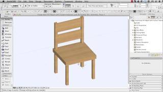 ArchiCAD Tutorial  How to Create a New 3D Object with Custom Hotspots and 2D Symbol [upl. by Alohs]