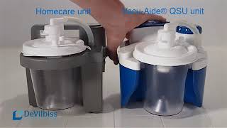 Vacu Aide Quiet Suction Machine Demostration [upl. by Enelyt]