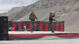 INDIA ARMY GORKHA REGIMENT DANCE NEPALI SONG  MAYALU TIMI KATA CHAU SONG [upl. by Niveg]