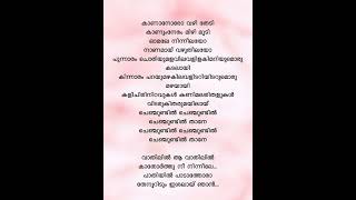 Vathilil Aa Vathilil song lyrics shorts [upl. by Hannis]